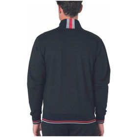 Resim Pierre Cardin 7125 Erkek Uzun Kollu Dik Yaka Eşofman Takımı-siyah Siyah 