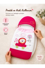 Resim Tomuycuk Kız Bebek Battaniyesi Dış Kundak Hastane Çıkışı Bebek Arabası Örtüsü 