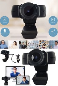 Resim Utelips 1080p Web Cam Masaüstü Bilgisayar Video Arama Kamerası Mikrafonlu Evde Çalışan Öğrenci Kolay Pratik 