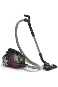 Resim Philips VPS TriActive Ultra Başlık HEPA 13 , 899 W Koyu Leylak Marathon Ultimate Torbasız Elektrikli Süpürge 