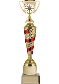 Resim Odak Kupa - Figürlü Kupalar - Kupa Figürlü Kupalar Fg-028 A - 48 Cm Altın - Beyaz 