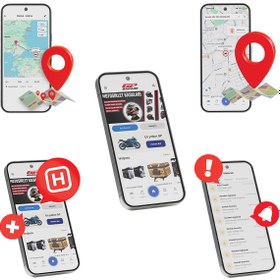 Resim GP GARAJ TKP001 Motosiklet Takip Ve Güvenlik Sistemi + Siren Alarm Modülü + 2 Yıllık Lisans 