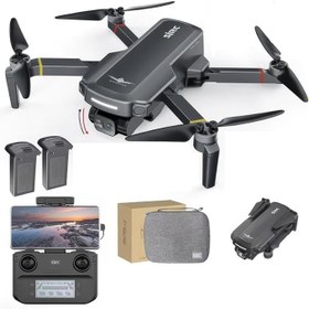 Resim SJRC F5S Pro+ Plus 4K Kameralı Drone Seti +3.5KM Menzil+30 Dakika Uçuş Süresi+Çanta+EIS Gimbal+Takip Modu+2 bataryalı 