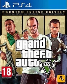 Resim GTA V Premium Edition PS4 Oyun Take 2