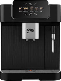 Resim Beko CaffeExperto Bean-Cup Kahve Espresso Makinesi 19 Bar, 5 Ön Ayar seçeneği, 2L Tank - CEG7302B 