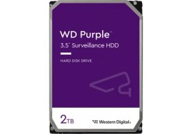 Resim Wd Purple, WD23PURZ, 3.5", 2tb, 256MB, 5400 Rpm, 7/24 Güvenlik, HDD 