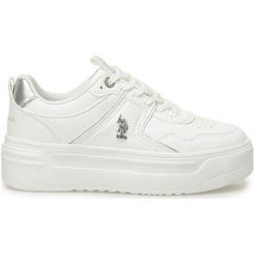 Resim U.S. Polo Assn. Clarke 5Fx Beyaz Kadın Sneaker 101946719 