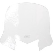 Resim GP Kompozit Honda Dio 2021-2025 Uyumlu Kısa Ön Cam Şeffaf 41 cm 