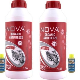 Resim Nova -25 Derece Kırmızı Antifriz 2 X 1.5Lt 3Litre 2Csb 