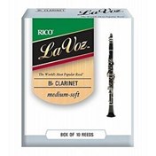 Resim Daddario Woodwinds La Voz RCC10MS Sib Klarnet Kamışı Medium Soft 
