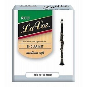 Resim Daddario Woodwinds La Voz RCC10MS Sib Klarnet Kamışı Medium Soft 