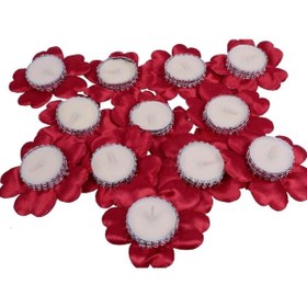 Resim Genel Markalar Kırmızı Süslü Kına Mumu Adet 