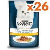Resim Gourmet Perle Izgara Tavuklu Yaş Kedi Maması 85 Gr - 26 Adet 