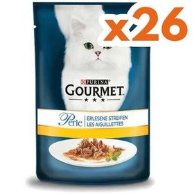 Resim Gourmet Perle Izgara Tavuklu Yaş Kedi Maması 85 Gr - 26 Adet 