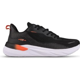 Resim M.P. Dynamicstride 4.0 Erkek Bağcıklı Siyah-Beyaz Yürüyüş Ayakkabısı 