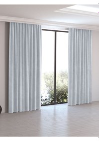 Resim Home Daily Series Beyaz Ada Fon Perde Beyaz 