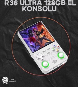 Resim R36 Ultra Taşınabilir Konsol – 3000 mAh Batarya, WiFi ve RGB Destekli, 30.000 Oyun 