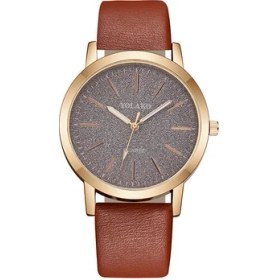 Resim 2xudc Stil 8 Yolako Sıcak Satış Marka Kadın Saatler Moda Deri Kayış Retro Kuvars Izle Bayanlar Için Charm Rahat Komik Kol Saati Kadın (Yurt Dışından) 