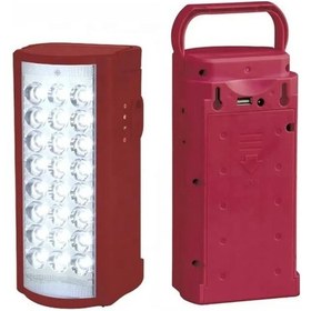 Resim Well Power Şarjlı Çok Fonksiyonlu Güçlü Işıldak, 24 Led, 80 Saat, Powerbank Kamp Lambası Usb Şarj Çı 
