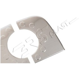 Resim Volkswagen Crafter Uyumlu 2006-2016 Krom Arka Amblem Çerçevesi 2 Parça Paslanmaz Çelik 