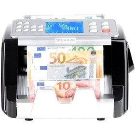 Resim Baove GB8500 Şarjlı Karışık Para Sayma Makinesi - TL - Euro - Usd - Türkçe Sesli Uyarı + Müşteri Ekranı 