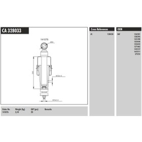 Resim Connect-Ca328033 Kabin Körügü Daf 542560590 