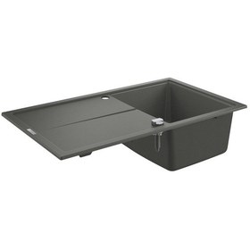 Resim Grohe K400 Kuvars Kompozit Eviye 50 -C 86 / 50. Granit Gri - 