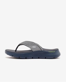 Resim SKECHERS GO WALK FLEX SANDAL Erkek Gri Parmak Arası Terlik 229214 GRY 