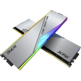 Resim Xpg 48GB (2x 24GB) Ddr5 Cudımm 8400MHZ CL40 Rgb Dual Kıt Pc Ram Lancer Sılver AX5CU8400C4024G-DCLACRSG 