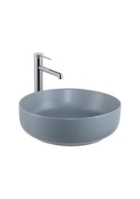 Resim Lena E-W1201MM Tezgahüstü Lavabo Mavi 