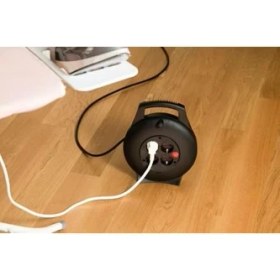 Resim Storemax Vario- Serisi 4 Soketli Emniyet Şartelli 10 Metre Makaralı Kablo 