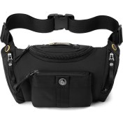 Resim Alien Outdoor Sports Wepower 7102 Açık Hava Sporları Çok Amaçlı Çapraz Askılı Omuz Çantası Su Geçirmez Naylon Bel Çantası-Siyah (Yurt Dışından) 