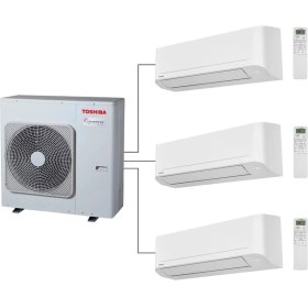 Resim 3m A+++ Multi Split Inverter Klima 1 Dış + 3 Iç Ünite (24.000+.16000+13.000 Btu) 