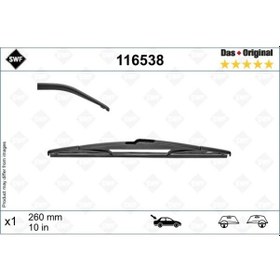 Resim Valeo Sılecek Supurgesı Arka 260mm Mercedes B-class W246 11 18 . Renault Captur 20 Swf IS00-VALEO 116538 