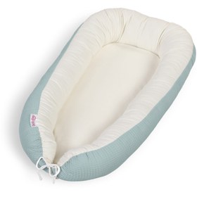 Resim Babybay Cuddle Nest Bebek Yuvası | Tüm Modeller | Soft Blue 