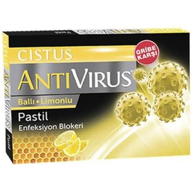 Resim Cistus Antivirus Ballı Limonlu 10 Pastil 