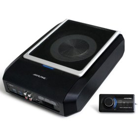 Resim Alpine Pwd-x5 440 Watt Koltuk Altı Subwoofer + 4 Kanal Dsp Amplifikatör 