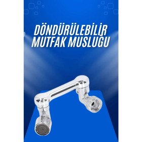 Resim MCM Group Döndürülebilir Musluk Mutfak Banyo Musluk Ucu Başlığı 4 Filtreli 