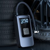 Resim Arabas, Motosiklet, Bisiklet ve Spor Topları için Kablosuz Dijital Hava Kompresörür - Otomatik Taşınabilir Lastik Enflätörür ile USB Şarj, 150 PSI Maksimum Basınç, Hassas Dijital Ekran - Polistiren Malzeme, 36V Maksimum Çalışma Gerilimi - Tek Paket 