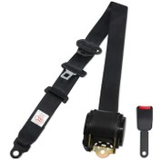 Resim Samdoo Otobüs Ve Araçlar İçin Çekmeli 3 Noktalı Emniyet Kemeri - Paslanmaz Çelik 