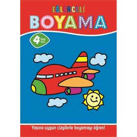 Resim Eğlenceli Boyama - 4 Yaş Üstü 4’lü Pastel Boya Hediyeli 