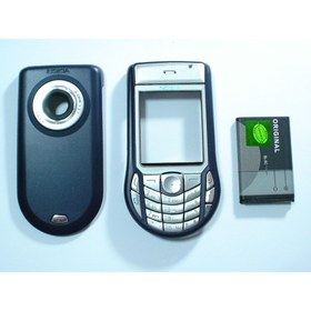 Resim Nokia 6630 Kapak Tuş Takımı +Bl-5c Batarya, 