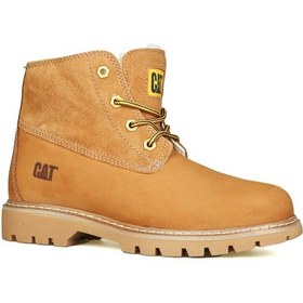 Resim Caterpillar Vermont Fur Kadın Tarçın Nubuk Yarım Bot Tarçın Nubuk 