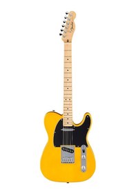 Resim Fender 0266021550 Standard Telecaster Elektro Gitar Butterscotch Blonde Akçaağaç Klavye İkonik Sarı Renk Ve Twang Tonu 