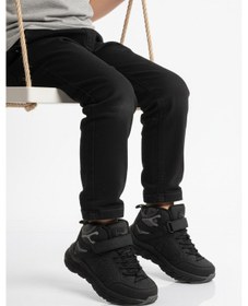 Resim Aspor Siyah Cırtlı Erkek Çocuk Bot Çok Renkli 