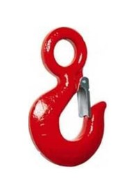 Resim Halat Polyester Sapan Ucu Kuşgözü Kanca Emniyet Mandallı 1 Ton 