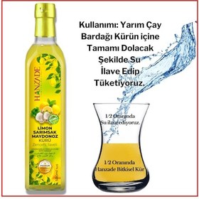 Resim Hanzade Bitkisel Limon Sarımsak Maydanoz Kürü 3 x 500 ML 