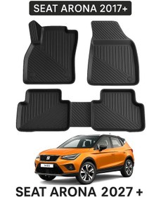 Resim Seat Arona 2017+uyumlu 3d Oto Paspas Premium 