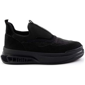 Resim Bambi Siyah Kadın Sneaker K01212042717 Siyah 