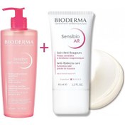 Resim Bioderma Sensibio Gel Moussant Foaming Gel 500 ML + Sensibio ARCream 40 ML 